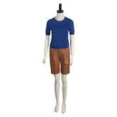 Anime One Piece Nami Blue Shirt Set Outfits Cosplay Costume Halloween Carnival Suit
